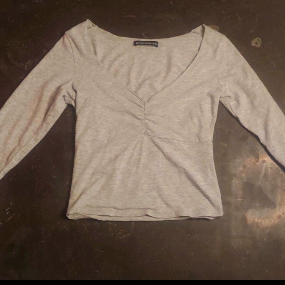 Long Sleeve Brandy Melville Gina Top